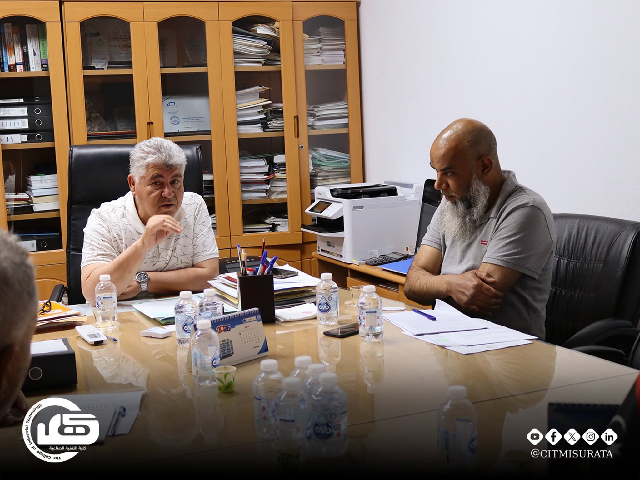 اللجنة العليا للتدريب تبحث الخطة التدريبية والبرنامج التنفيذي لعام 2026م